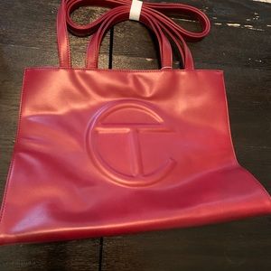 Telfar Medium Shopping Bag - Oxblood